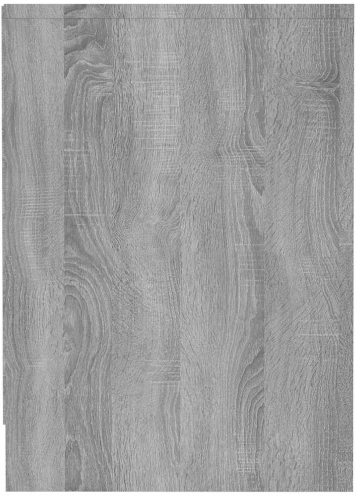 TV staliukas Televizoriaus spintelė, pilka ąžuolo, 102x37,5x52,5cm, mediena