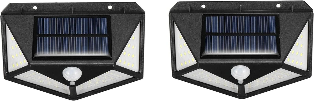 Tempo di saldi Lauko saulės šviestuvų pora, 100 led