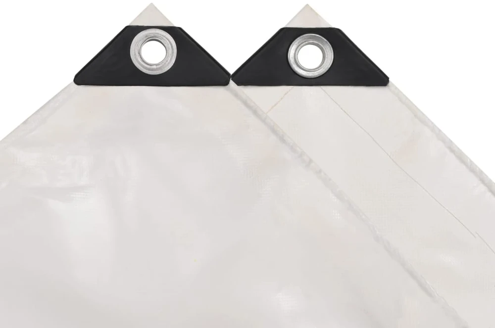 Tentas, baltas, 650 g/m², 2,5x3,5 m