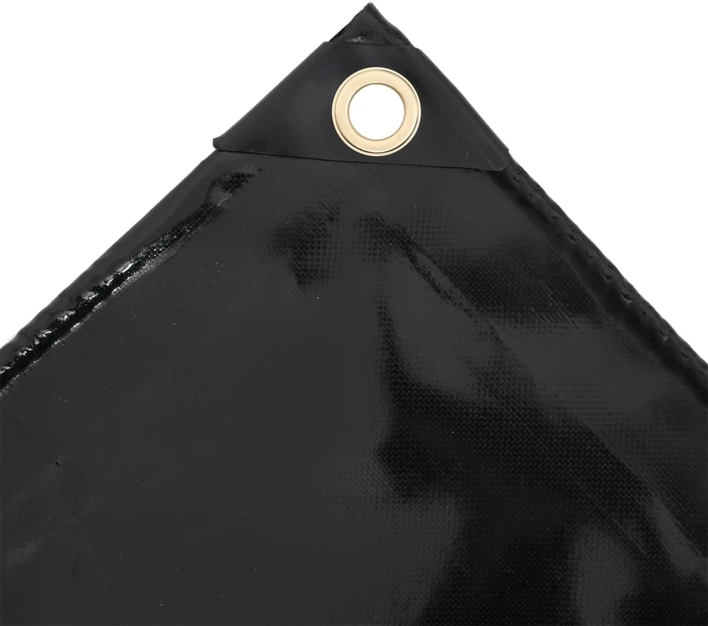 Tentas, juodos spalvos, 3x5m, 650g/m²