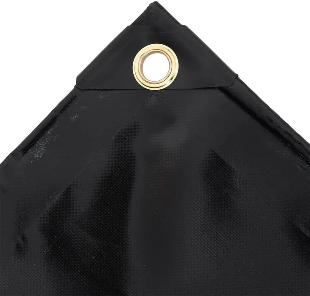 Tentas, juodos spalvos, 4x5m, 650g/m²
