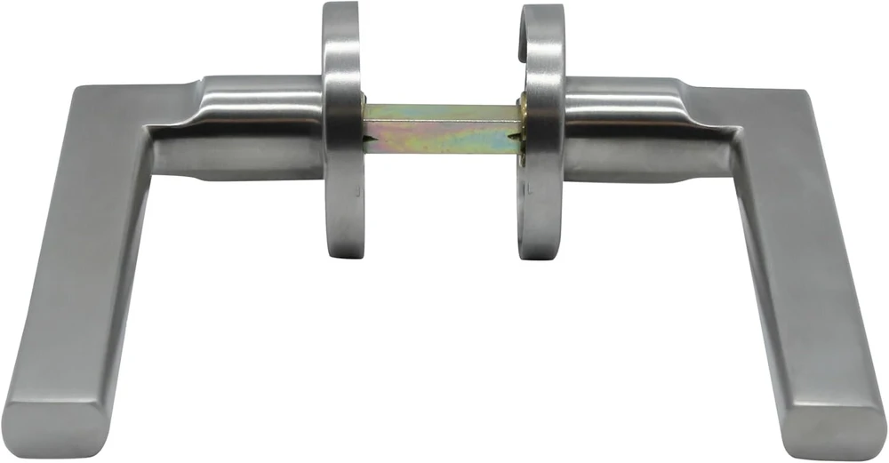 Tesa Assa Abloy Mfu5rbomssis solid aisi 304 nerūdijančio plieno durų rankenų komplektas, rozetė, 53 mm, funxtion serija