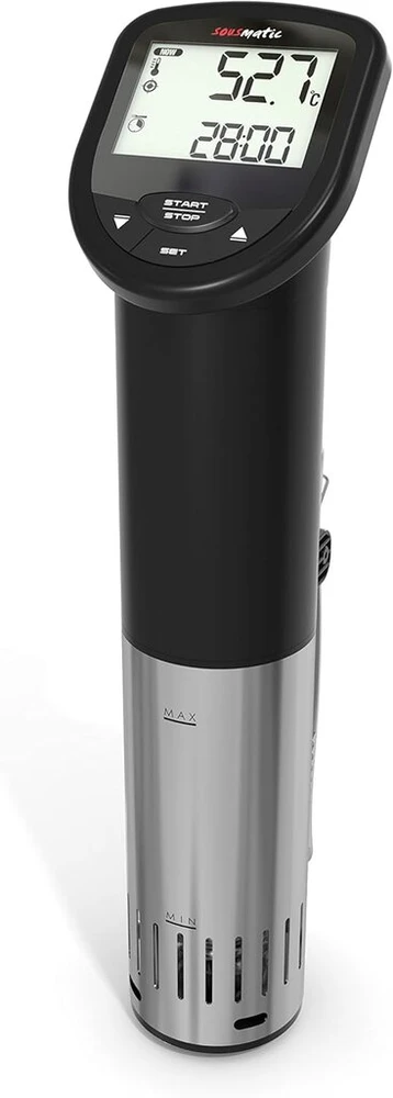 Tfa Niedrig-temperatur-garer Sousmatic - Sous-vide-stick Nerūdijantis plienas, juodas