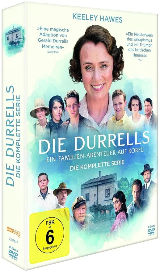 Vinilinė plokštelė The Durrells - visa serija - šeimos nuotykis Korfu [8 Dvd]