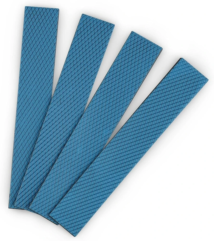 Thermal Grizzly Minus Pad Advance - 4 terminių padėklų pakuotė 120 x 20 x 2,0 mm, elektrai nelaidus, didelis šilumos laidumas ir suspaudžiamumas Ssd, Gpu ir elektronikai