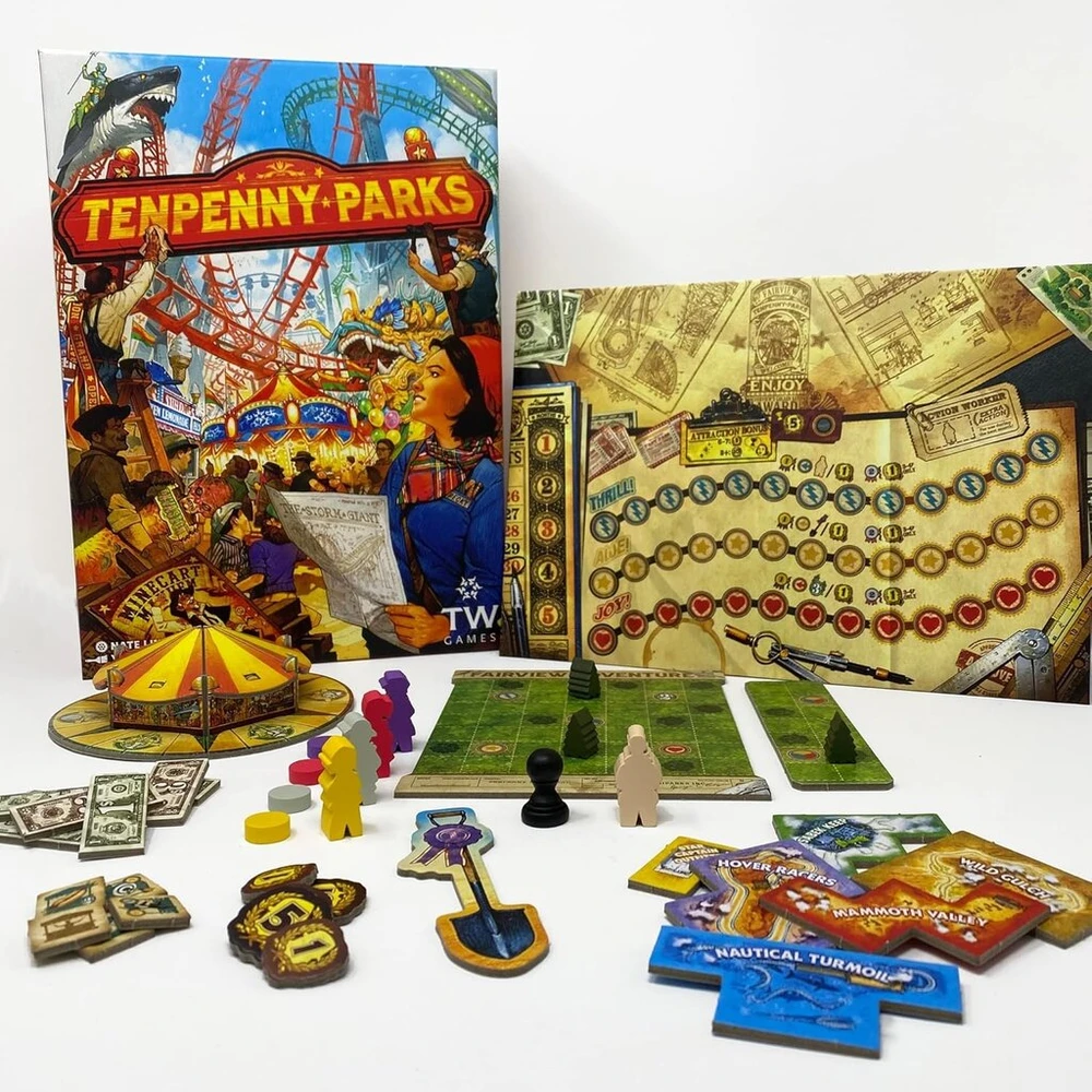 Thunderworks Games Tenpenny Parks, raudona