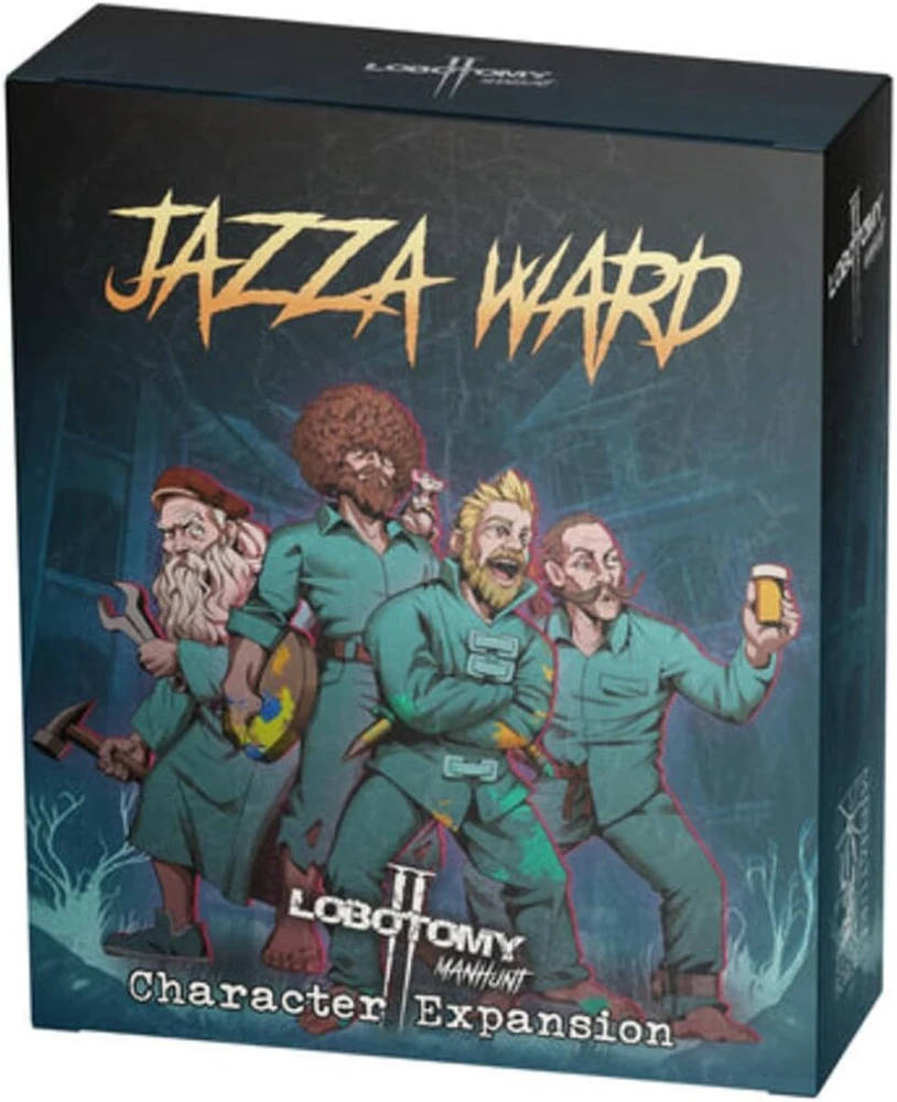 Titan Forge | Lobotomy 2: Manhunt - Jazza Ward - Character Pack | Expansion | Collaboration with Youtuber Jazza | Amžius 14+ | 1-5 žaidėjai | Anglų kalbos versija