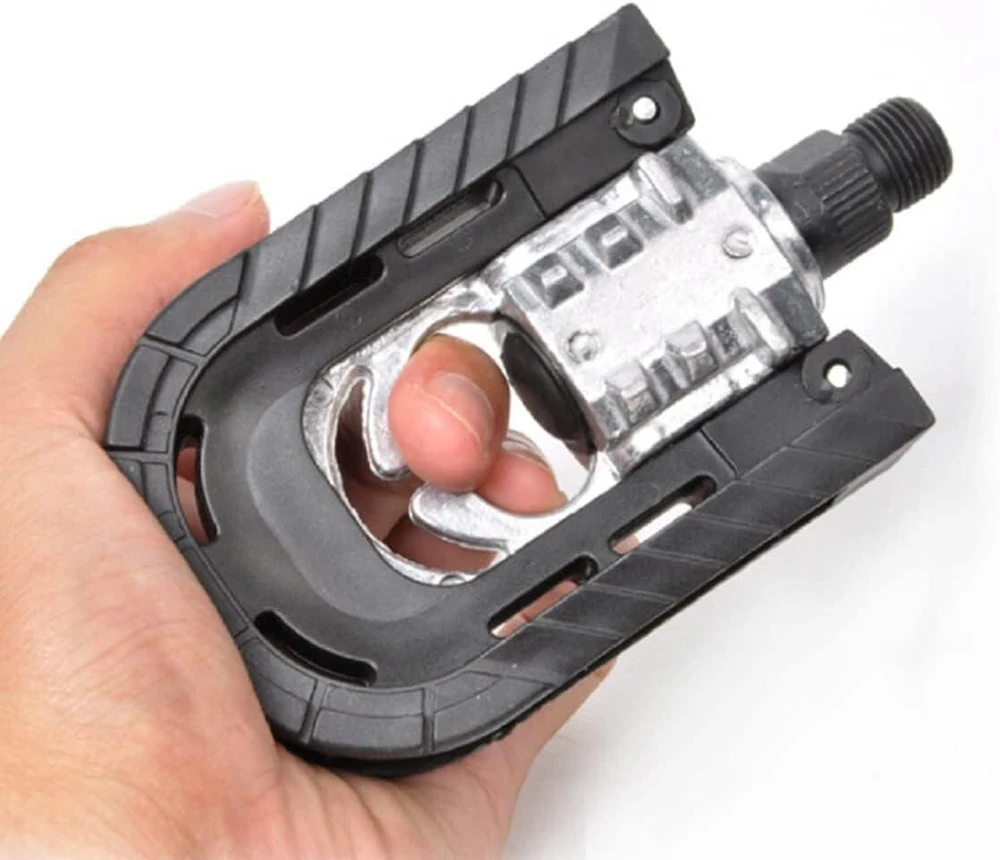 Tobefore 9/16 colių dviračio pedalai sulankstomiems dviračiams universalūs neslystantys aliuminio lydinio dviračio pedalai sulankstomam dviračiui Bmx plento dviračiui Mtb Mtb (1 pora)