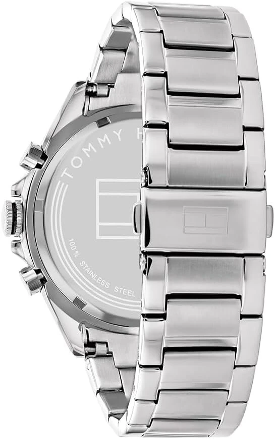 Tommy Hilfiger Vyriškas Laikrodis Sidabro Apyranke 1791967