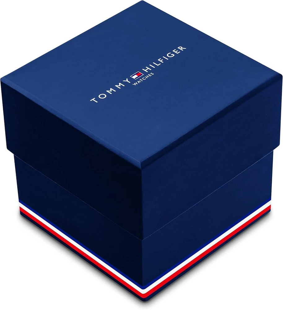 Tommy Hilfiger vyriškas laikrodis su metaline ar odine apyranke