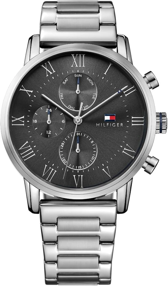 Tommy Hilfiger vyriškas laikrodis su metaline ar odine apyranke