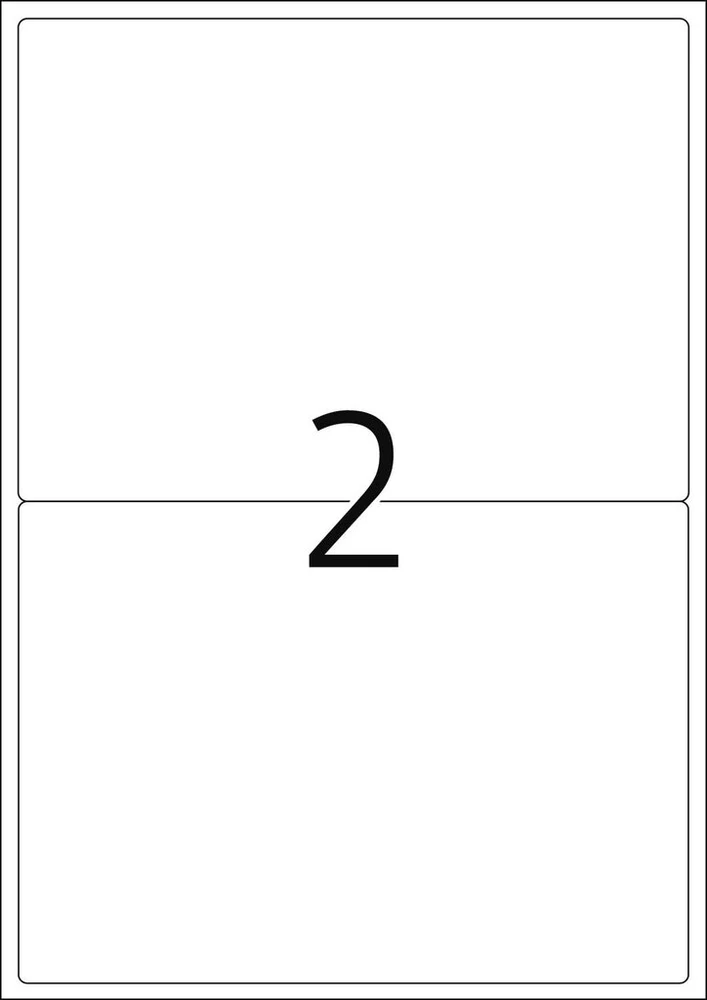 Topstick 8774 etiketės A4 (199.6x143.5mm), 200 vnt.