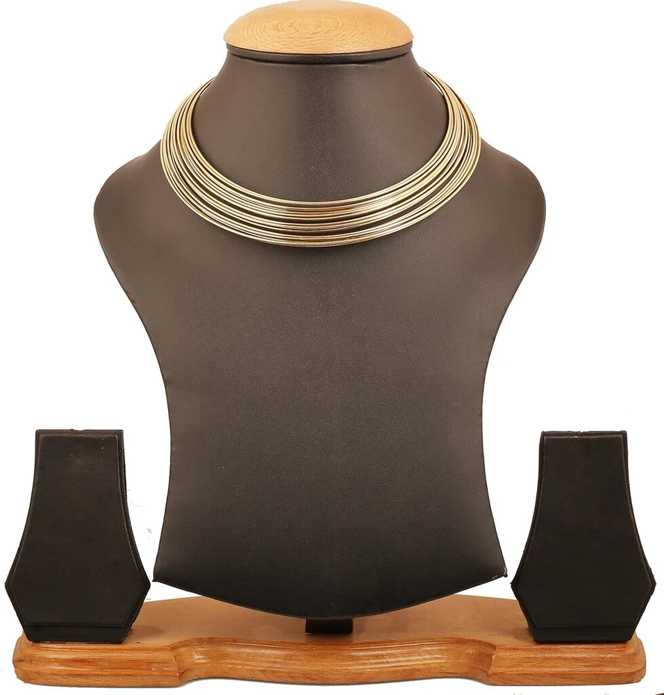 Touchstone indiškas Bolivudo elegantiškas vėrinys-chokeris, dizainerių papuošalai moterims