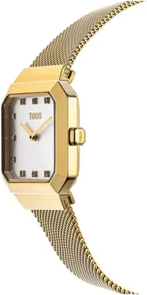 Tous Reloj Karat 300358062 plieno laikrodis su cirkoniais, Classic