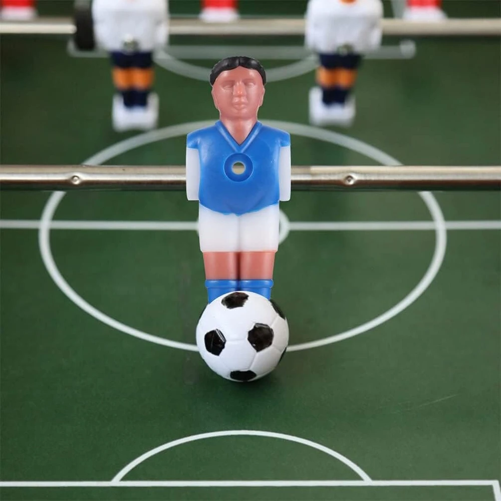 Toyandona stalo futbolo figūrėlės, stalo futbolo vyrai, mini futbolo žaidėjo atsarginės dalys stalo futbolui, 4 vnt.