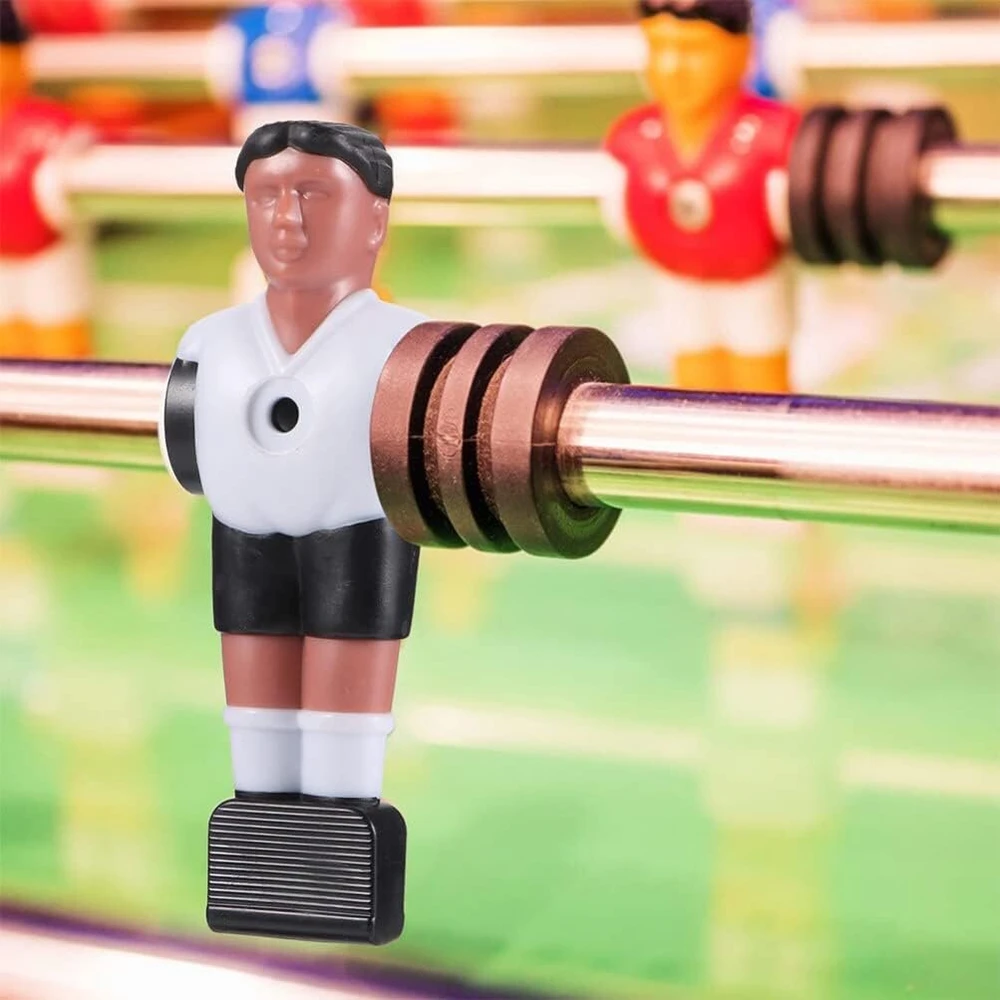 Toyandona stalo futbolo figūrėlės, stalo futbolo vyrai, mini futbolo žaidėjo atsarginės dalys stalo futbolui, 4 vnt.