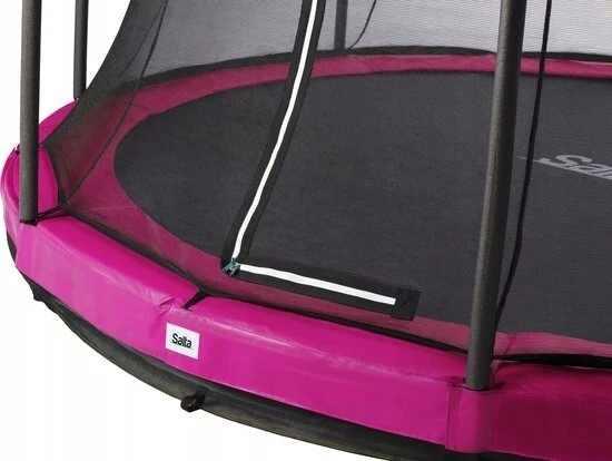 Trampolinas su tinklu Salta 183 cm Ft 6 (180-183 cm) rožinis
