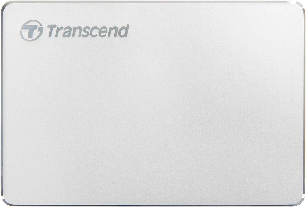 Transcend Storejet M3 išorinis kietasis diskas, atsparus smūgiams, 500 Gb, sidabrinis