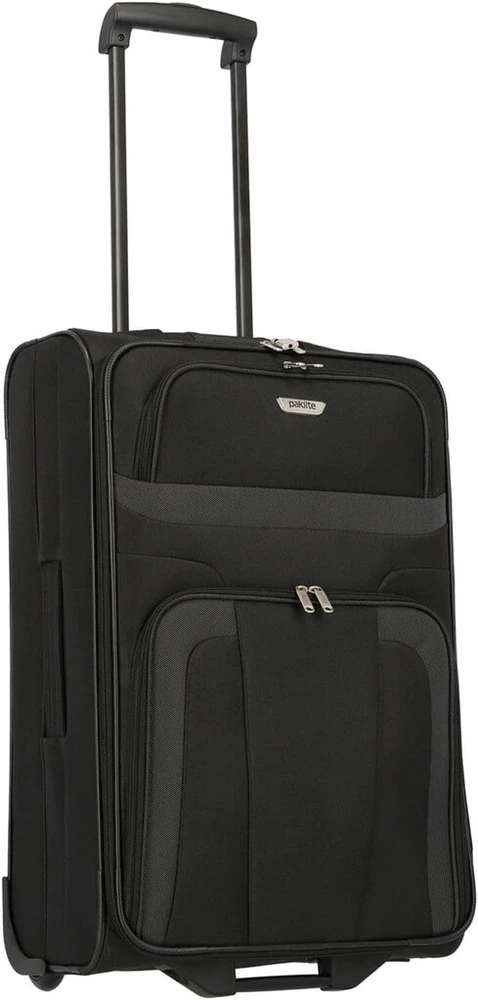 Travellife Travelite Orlando 2w Lagaminas, Juodas, 63 cm (vidutinis)