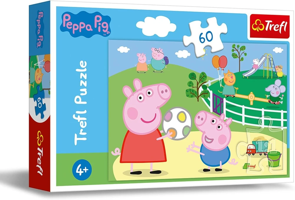Trefl Peppa Pig 60 detalių dėlionė 4+ metukams
