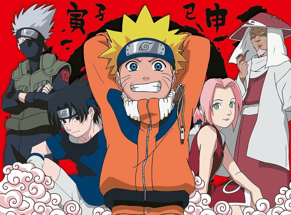 Trefl Ravensburger Naruto 300 detalių Xxl dėlionė vaikams nuo 9 metų