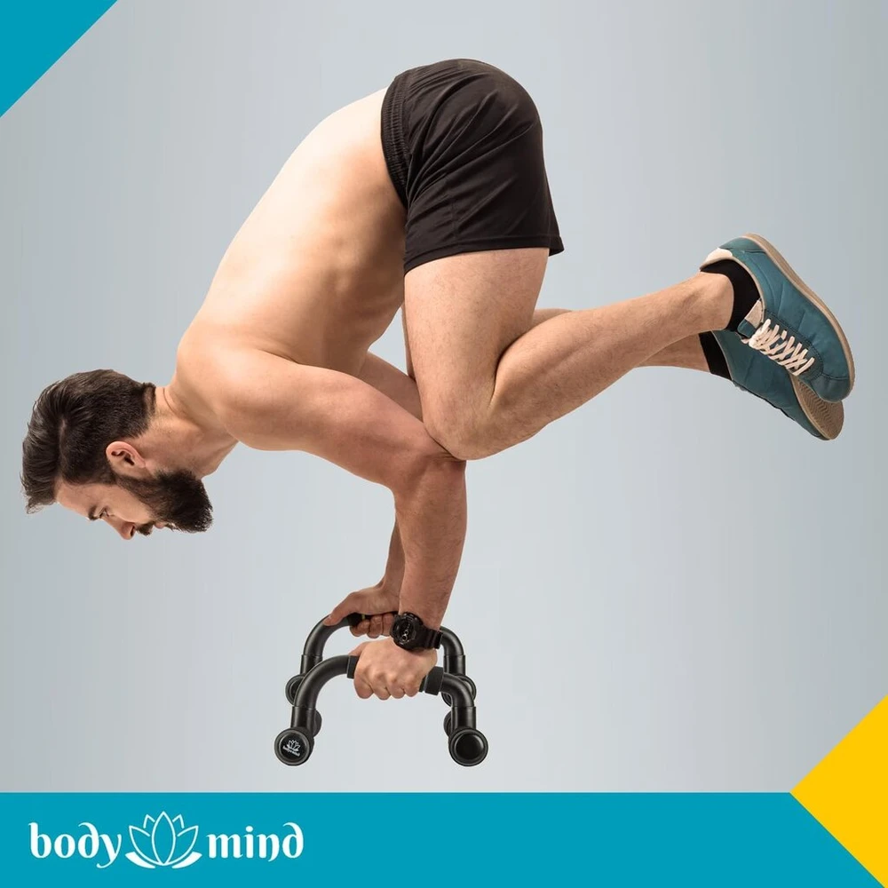 Treniruočių rankenos "body & Mind" - efektyvioms atsispaudimų treniruotėms