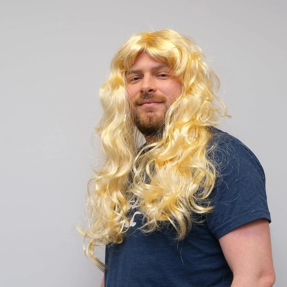 Trixes šviesiaplaukė bomba – 20 colių ilgio banguoti plaukai kostiumų vakarėliui – Cosplay karnavaliniai drabužiai