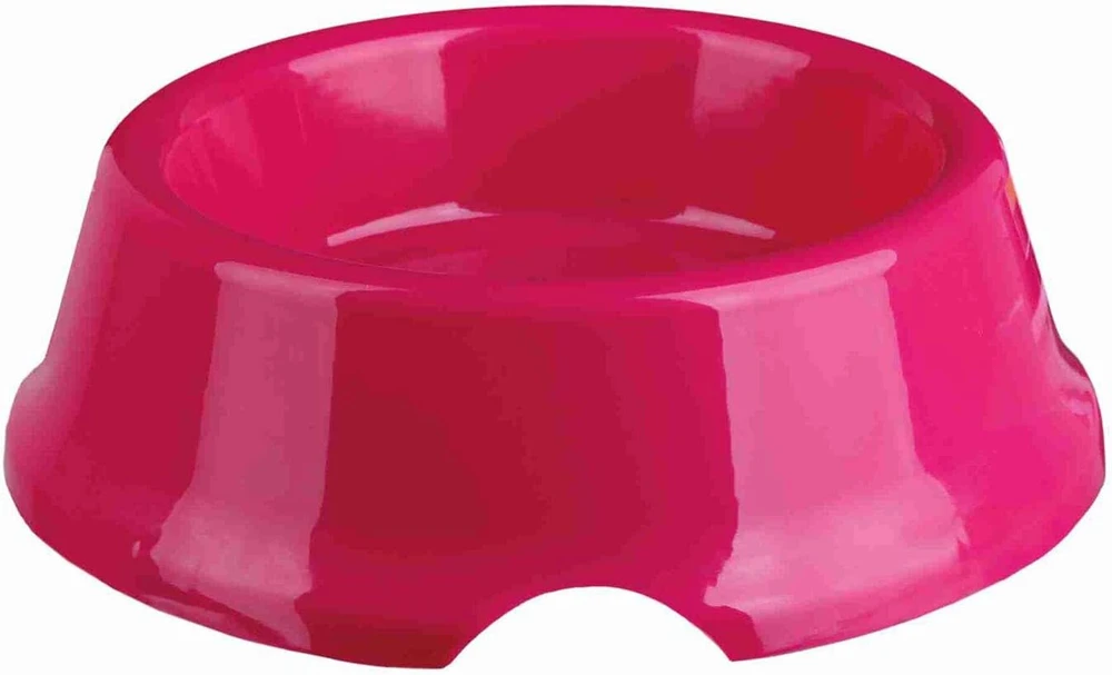 Trixie lengvas plastikinis dubenėlis šunims, 14 cm skersmens, 1 vnt. (įvairių spalvų)