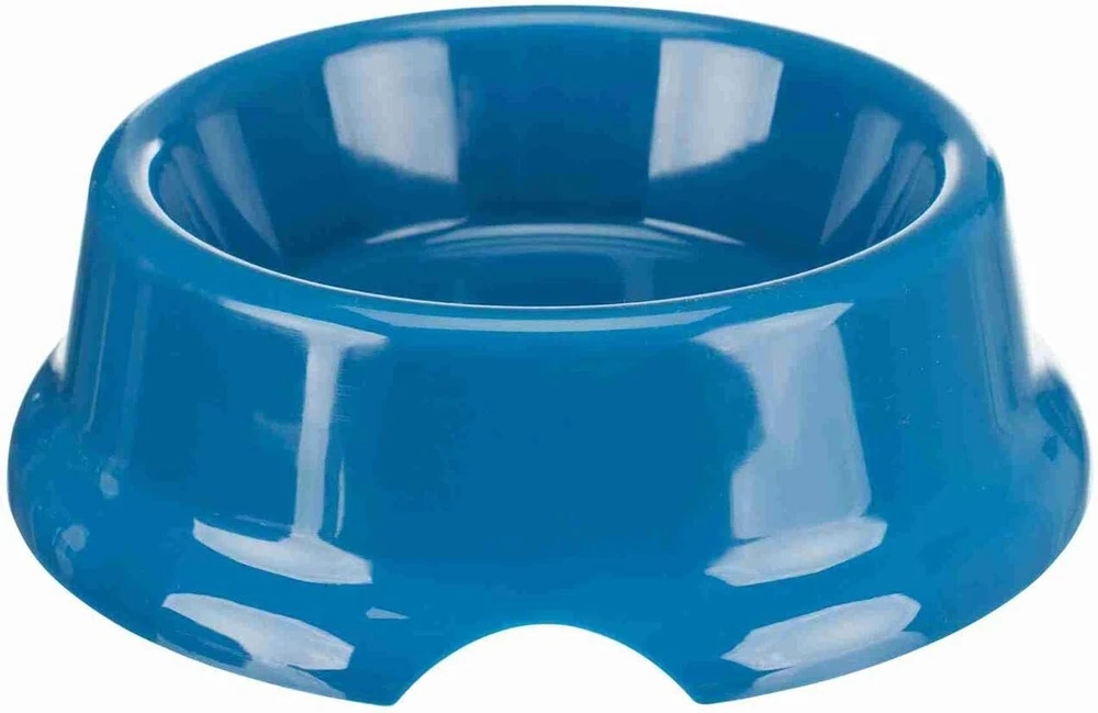 Trixie lengvas plastikinis dubenėlis šunims, 14 cm skersmens, 1 vnt. (įvairių spalvų)