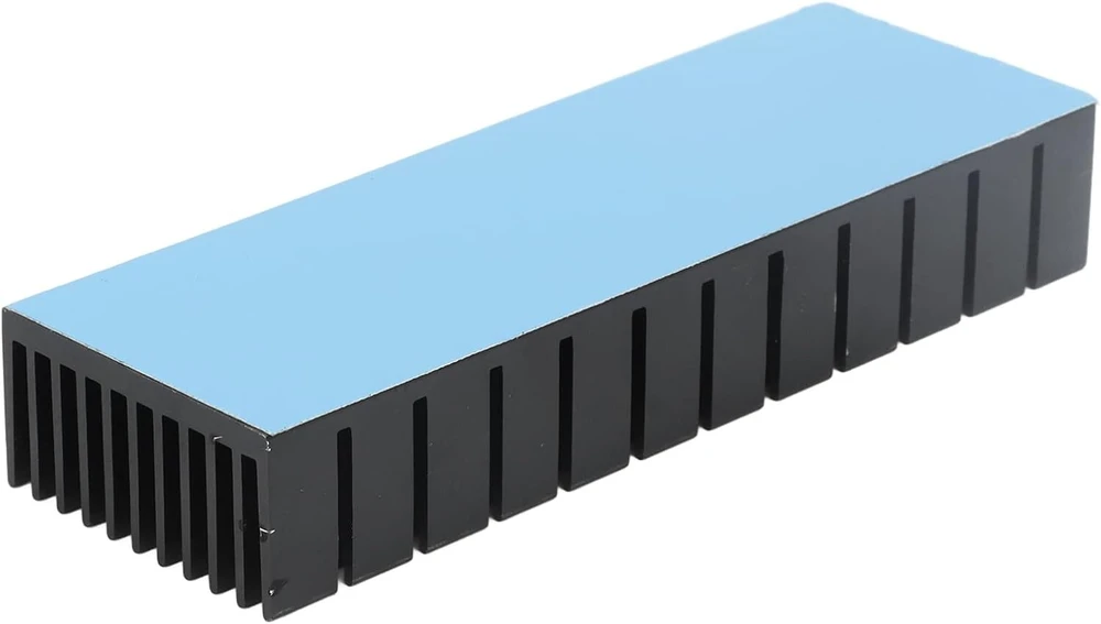 Tuzoo aliumininis heatsink'as 120 x 40 x 20 mm, 2 vnt. rinkinys, universalus Cpu, grandinėms plokštėms ir kt.