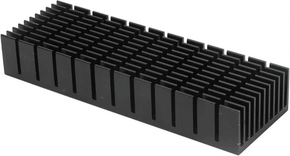 Tuzoo aliumininis heatsink'as 120 x 40 x 20 mm, 2 vnt. rinkinys, universalus Cpu, grandinėms plokštėms ir kt.