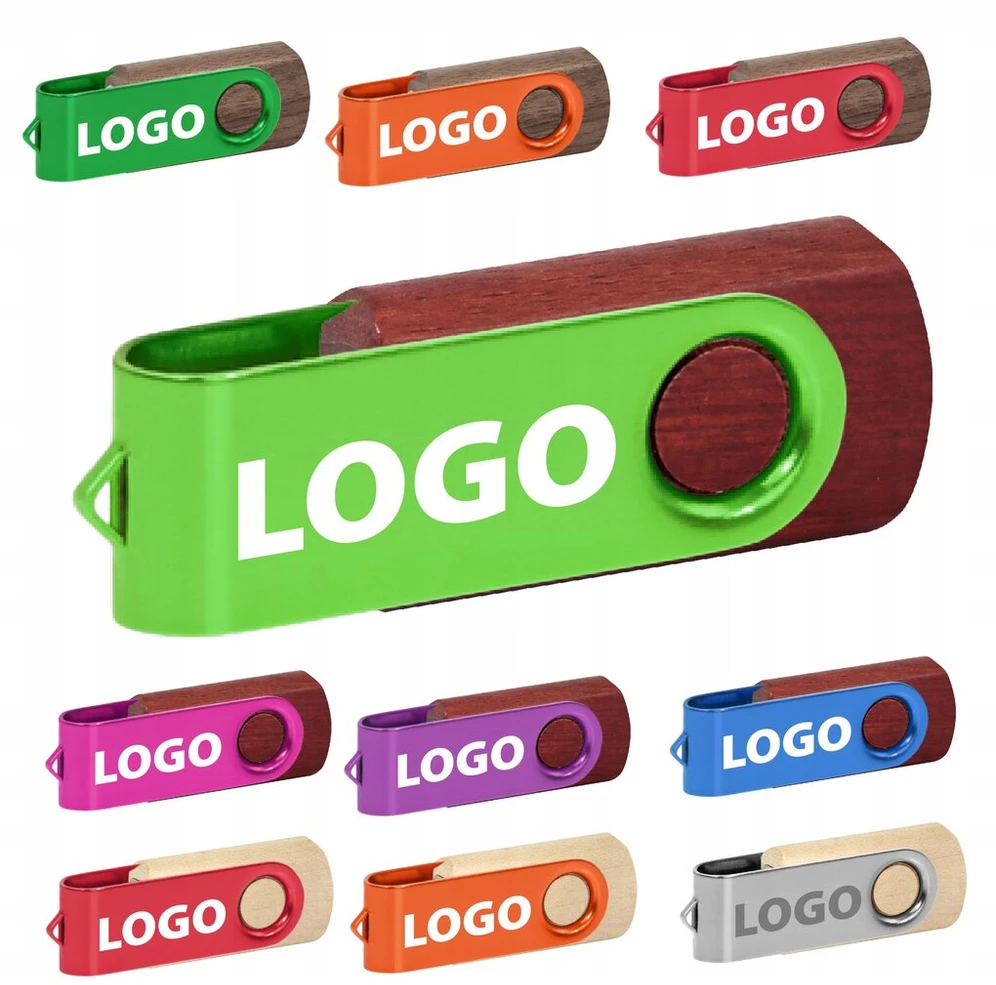 Twister tipo atmintinė 32gb usb3.0 su Logo graviravimu, medinis bambuko korpusas, 10 vnt.