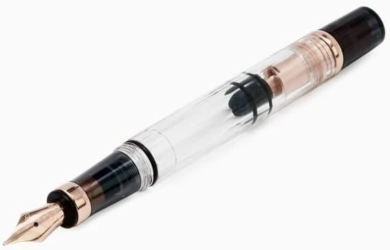 Twsbi Diamond 580 Smoke Rose Gold Ii plunksnakotis F