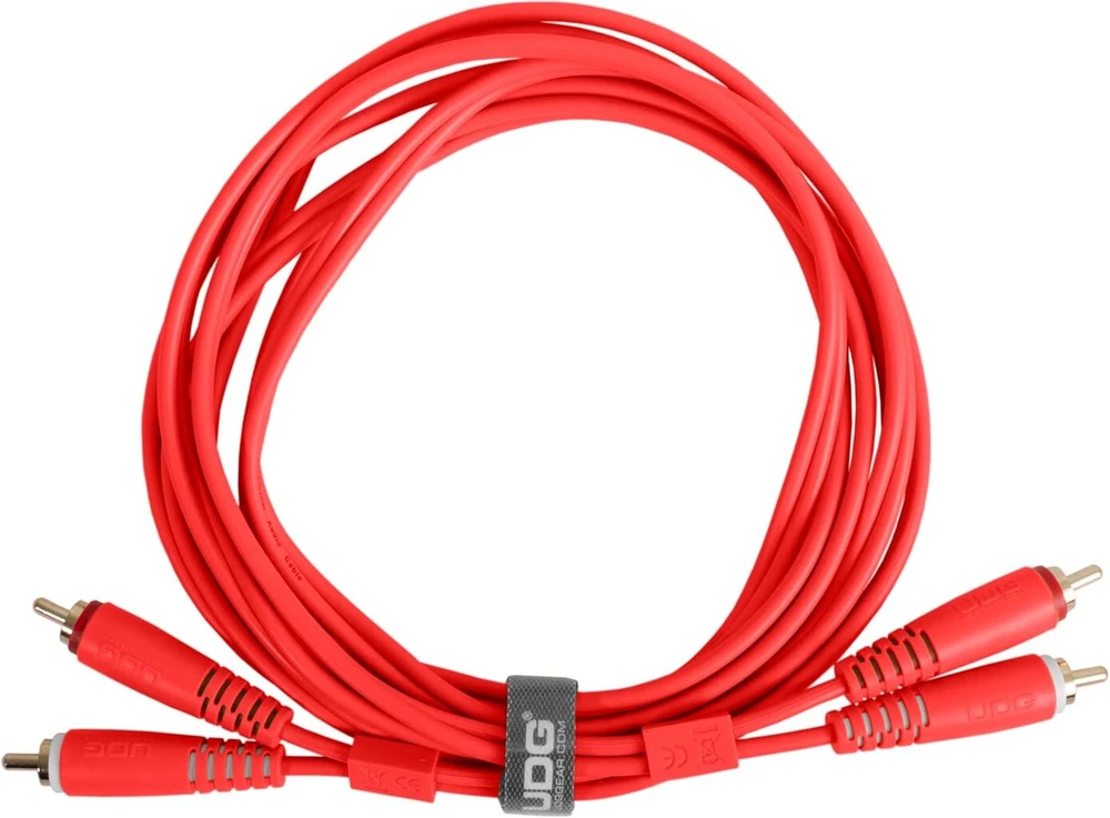 Udg Rca Kabelis 1.5m, Raudonas