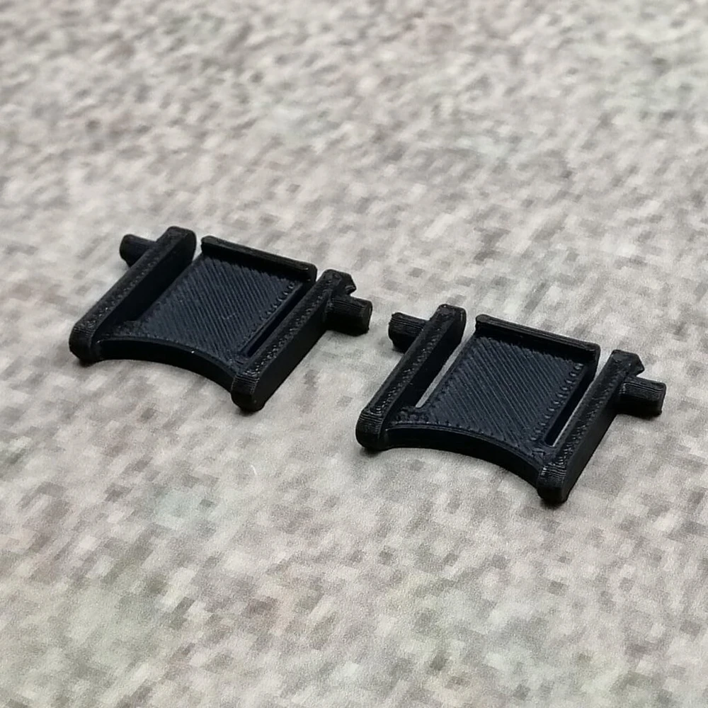 Uleiva 1 poros (2 vienetų) pakaitinės klaviatūros kojelės, juodos spalvos, suderinamos su Razer Lycosa klaviatūra, pakaitinė dalis, klaviatūros stovo kojelės