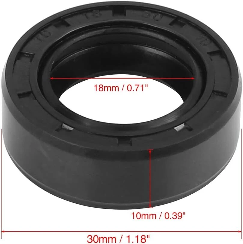 Universali X Autohaux Tc Veleno Sandariklis 18x30x10mm Gumos Dvigubo Lūpos