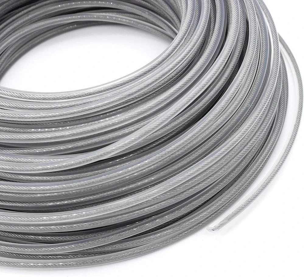Universalus 3.0mm plieno trimerio valas, itin tvirta plieninė viela vejapjovėms, sodininkystei