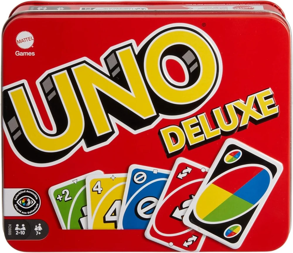 Uno Deluxe kortų žaidimas