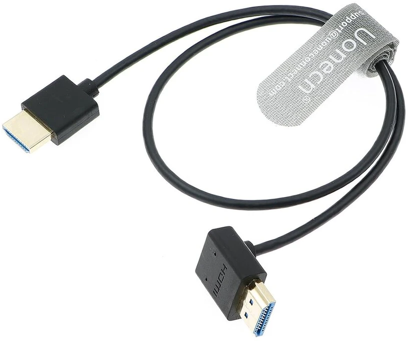 Uonecn 8k Hdmi 2.1 Kabelis 50cm, tiesus į kampuotą