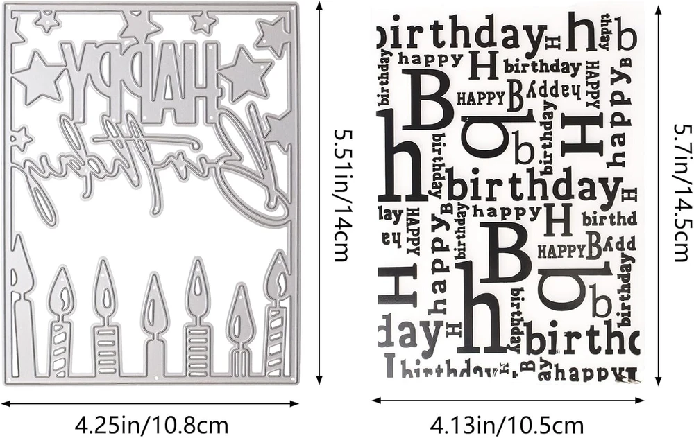 Urroma plastikiniai trafaretiniai reljefiniai šablonai "su gimtadieniu", metaliniai kirpimo štampai kortelių gamybai gėlių "pasidaryk pats" plastikinis scrapbooking nuotraukų albumas kortelių popierius "pasidaryk pats" amatai