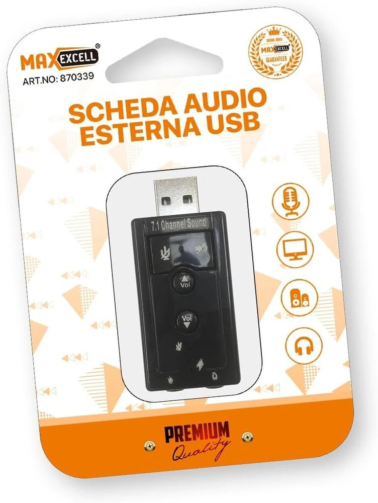 Usb 2.0 garso plokštės adapteris su 3.5 mm lizdu ausinėms ir mikrofonui, reguliuojamas su 7.1 erdvinio garso universaliu suderinamumu