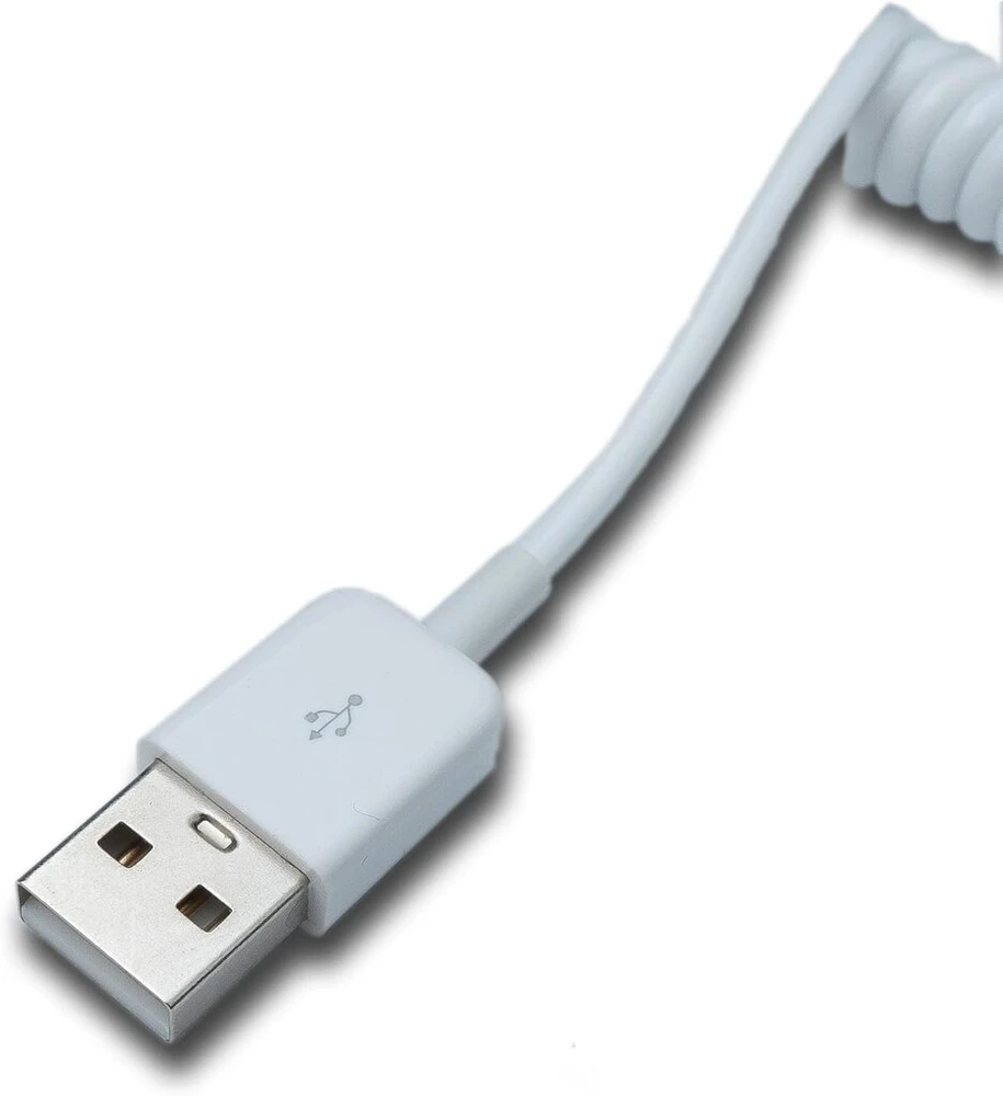 Usb 2.0 prailginimo laidas 90 cm, A tipo vyriškas-moteriškas, baltas