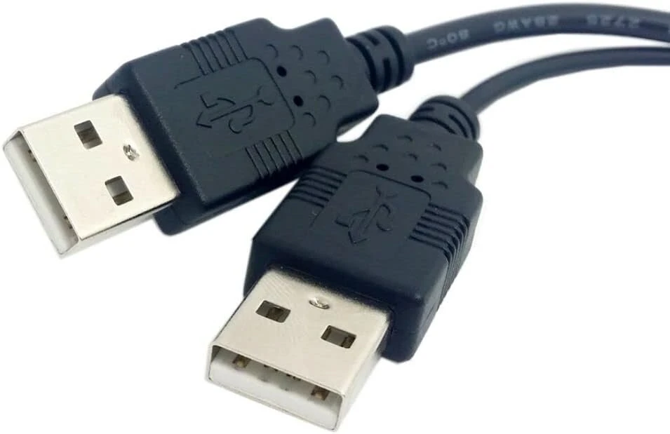 Usb 2.0 Y tipo prailgintuvas su papildomu maitinimo prievadu