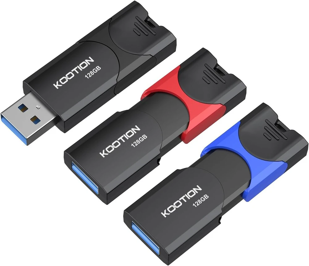 Usb atmintinė 128gb (3 vnt.), Usb 3.0, greita duomenų perdavimo