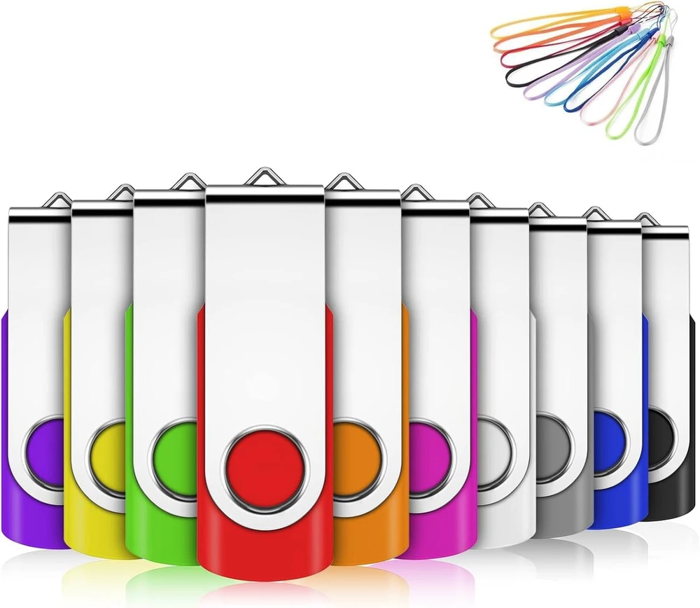 Usb atmintinė 2.0 transmemory 512 mb įvairiaspalvė 10 vnt pakuotė