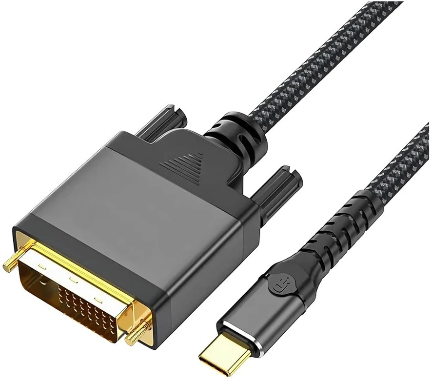 Usb-c į Dvi kabelis 4k, 2m