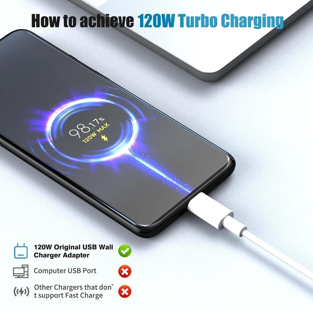 Usb-c laidas 120w 6a 3m greitam įkrovimui ir duomenims