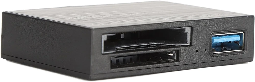 Usb c xqd kortelių skaitytuvas, 5 gbps didelės spartos kelių kortelių skaitytuvas, flash atminties kortelių skaitytuvas su led darbo ekranu, suderinamas su usb 3.0/2.0, plug and play