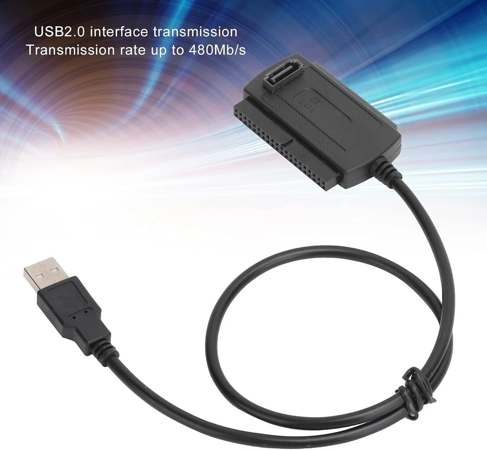 Usb į Sata/ide adapterio laidas 2.5/3.5" kietiems diskams