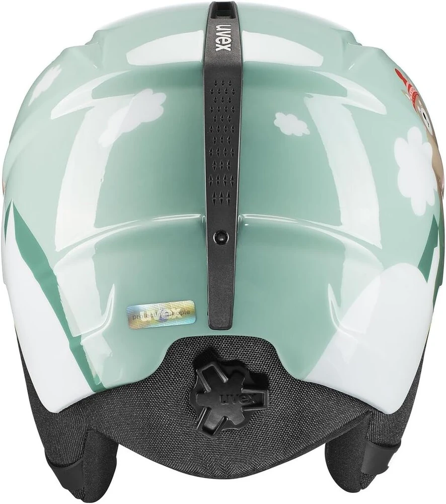 Uvex Viti - lengvas slidinėjimo šalmas vaikams - individualus dydžio reguliavimas - optimizuota ventiliacija - Jade Lama - 51-55 cm